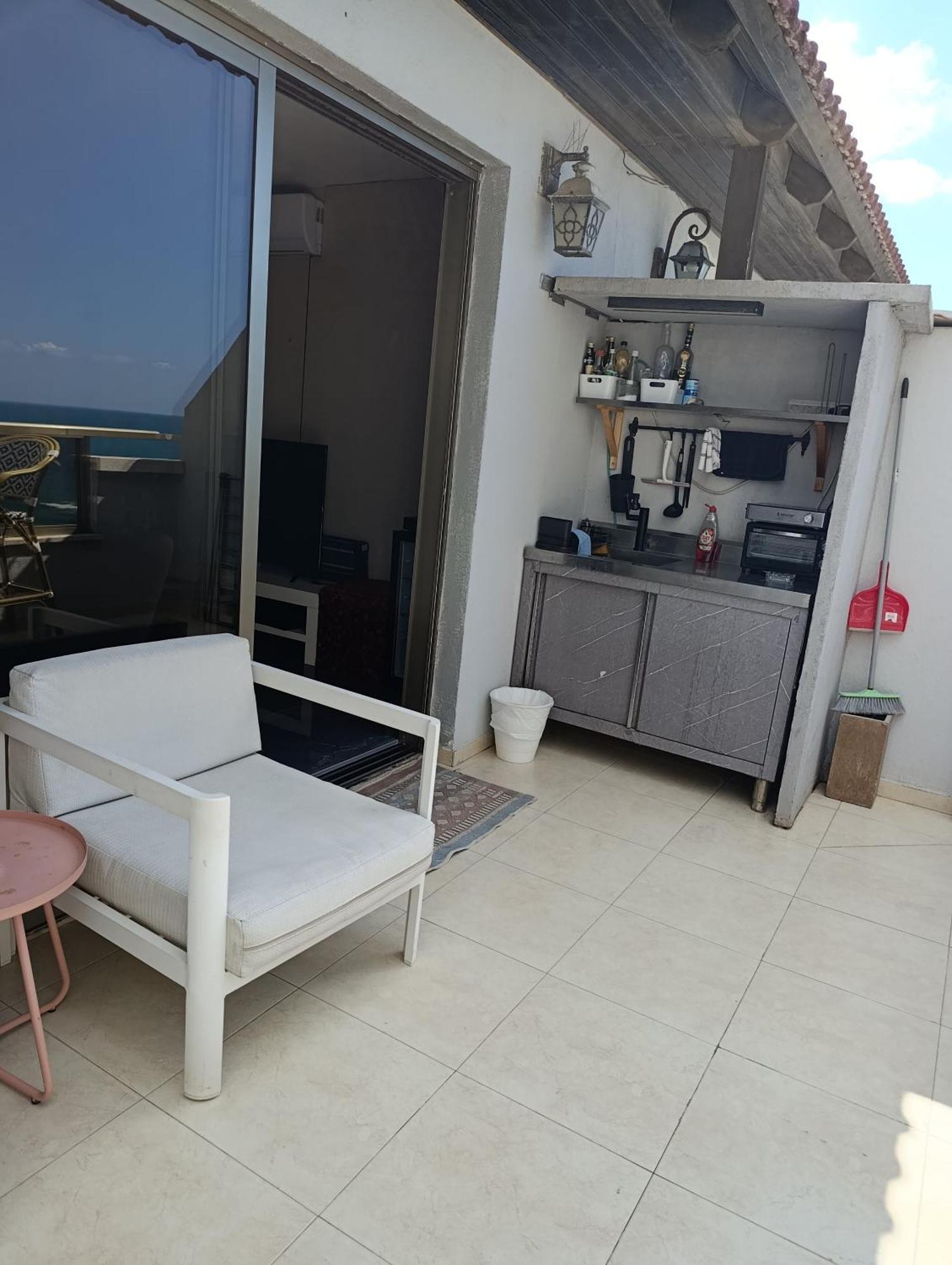 Penthouse Apartment On The Beach Bat Yam Habitación foto