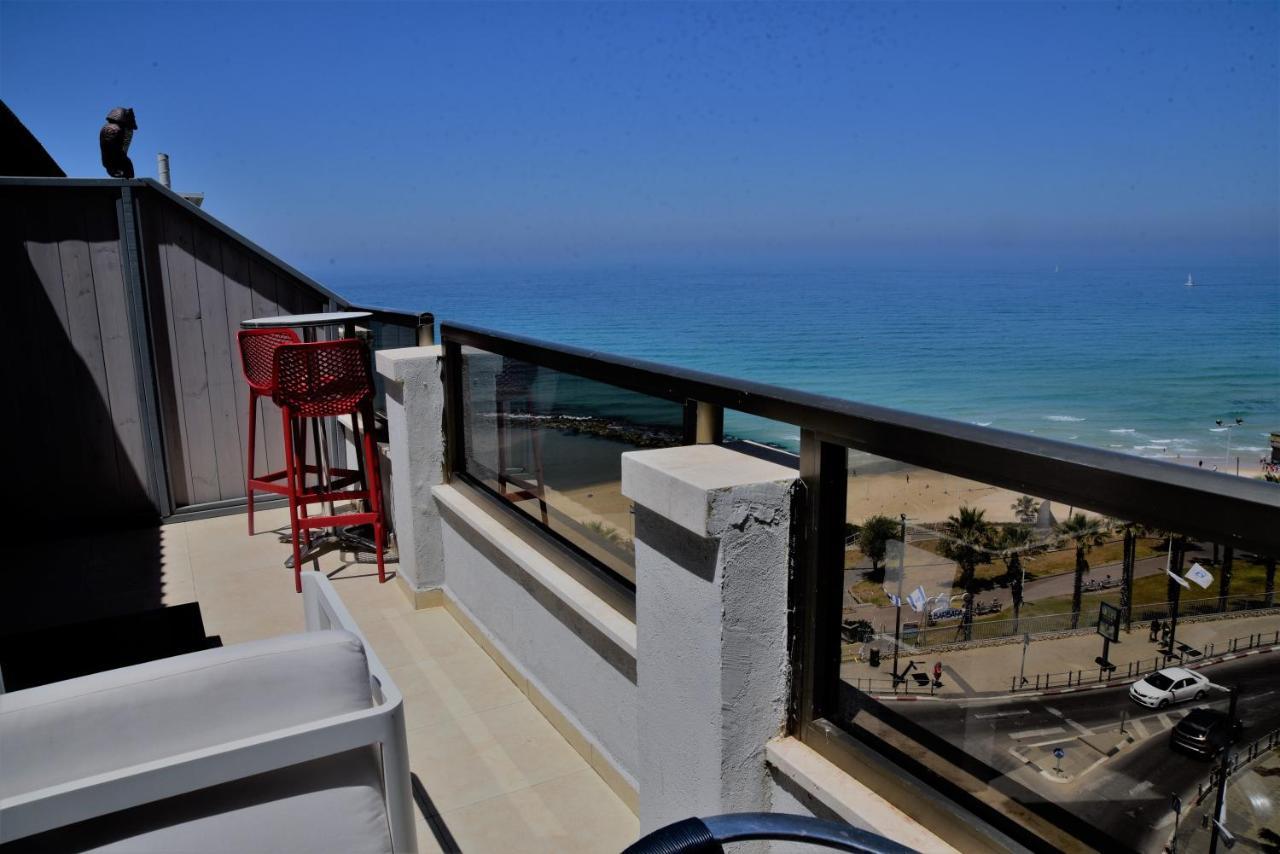 Penthouse Apartment On The Beach Bat Yam Exterior foto